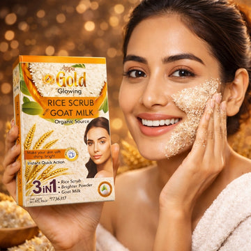 Apna Gold Glowing Rice Scrub